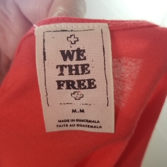 We the free people knot me front tie blouse - Picture 5 of 9